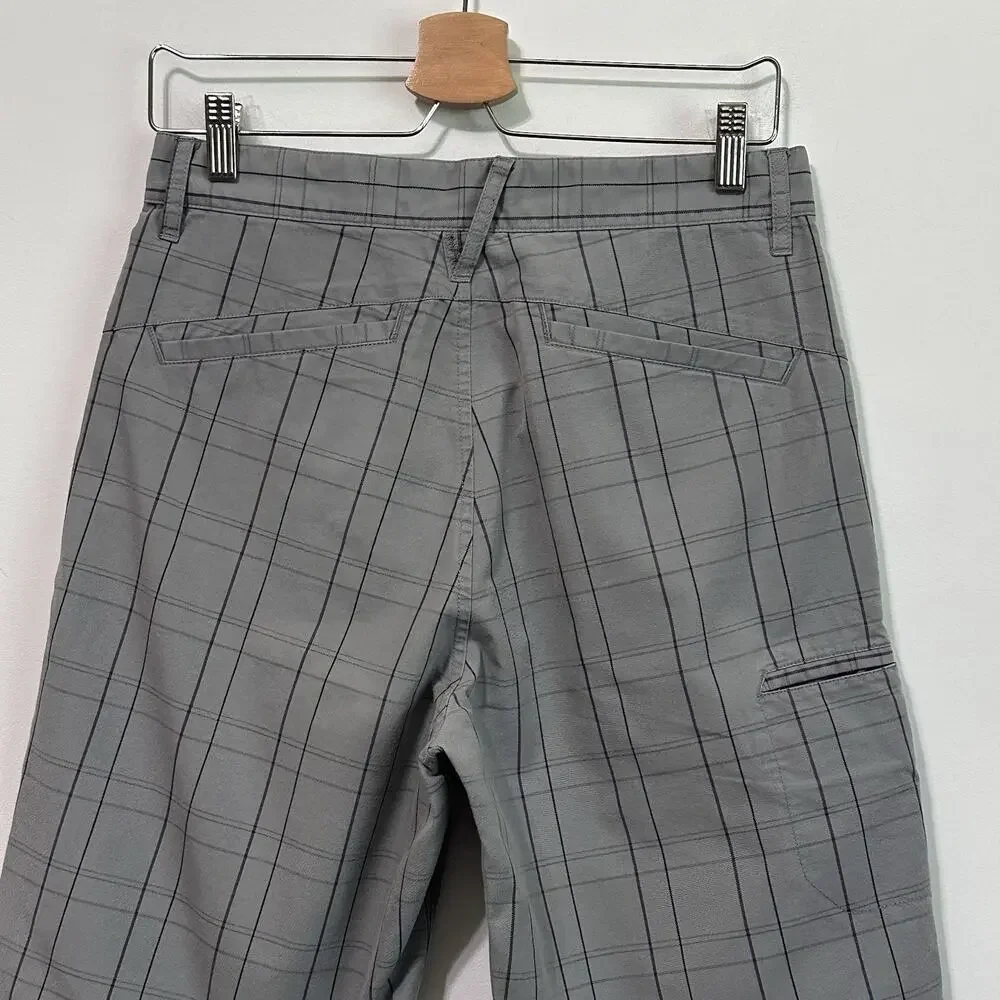 The North Face Shorts Mens‎ 30 Gray Plaid Cargo 11